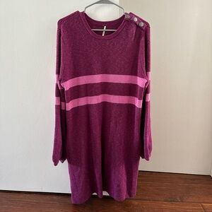 Free People On Your Team sweater mini dress